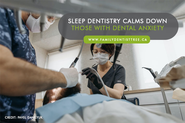 Sleep dentistry calms down those with dental anxiety