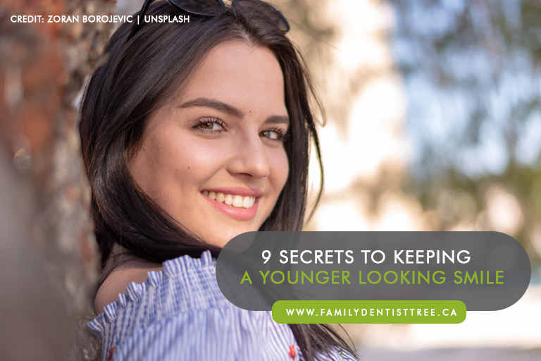 9 Secrets to Keeping a Younger Looking Smile